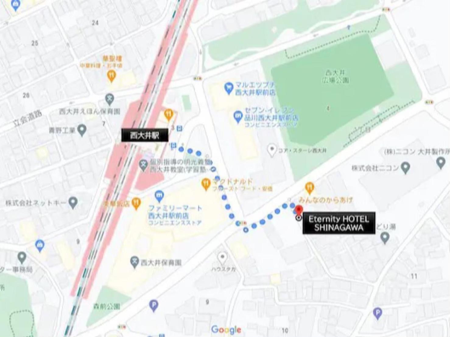 Eternity Apartment Hotel Shinagawa Tokyo Dış mekan fotoğraf